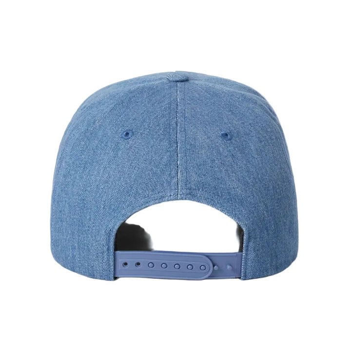 Brixton Crest MP Snapback - Medium Rinse Denim