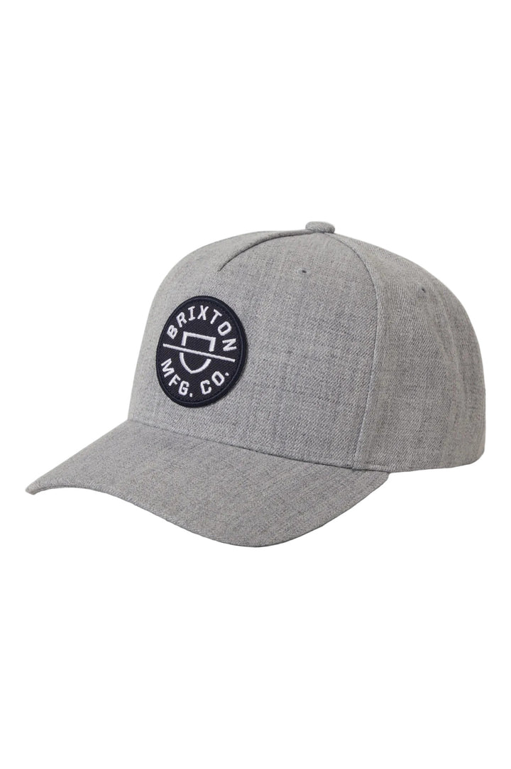 Brixton Crest MP Snapback - Black