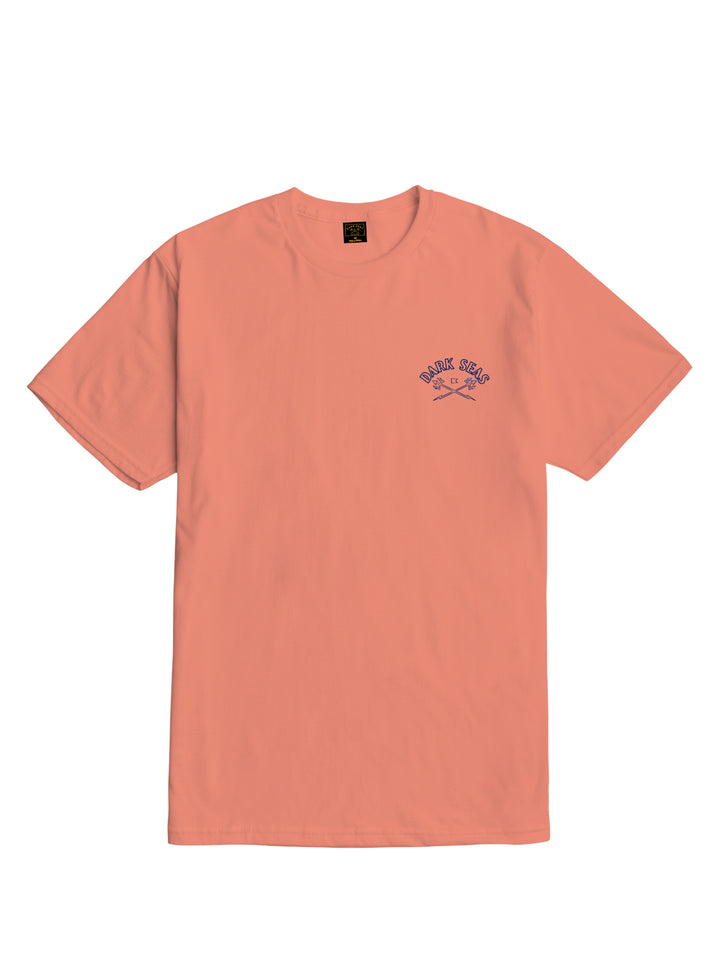 Dark Seas Chill Out Tee - Coral