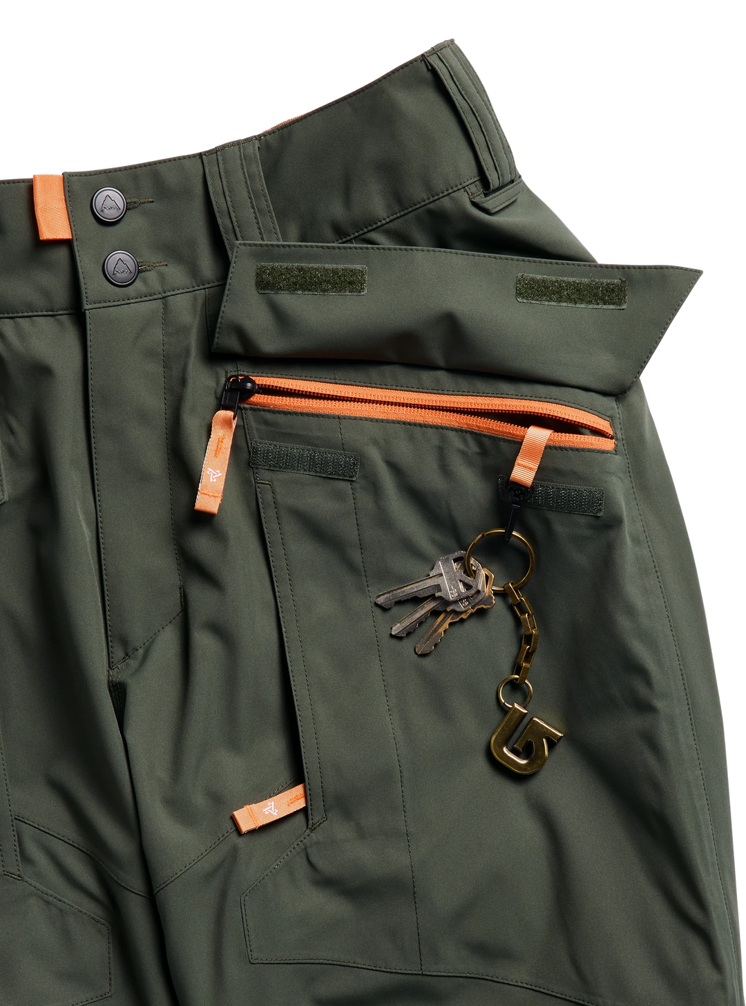 2027 Burton 50/50 Ronin 2000's Pant - Stinkbug Green