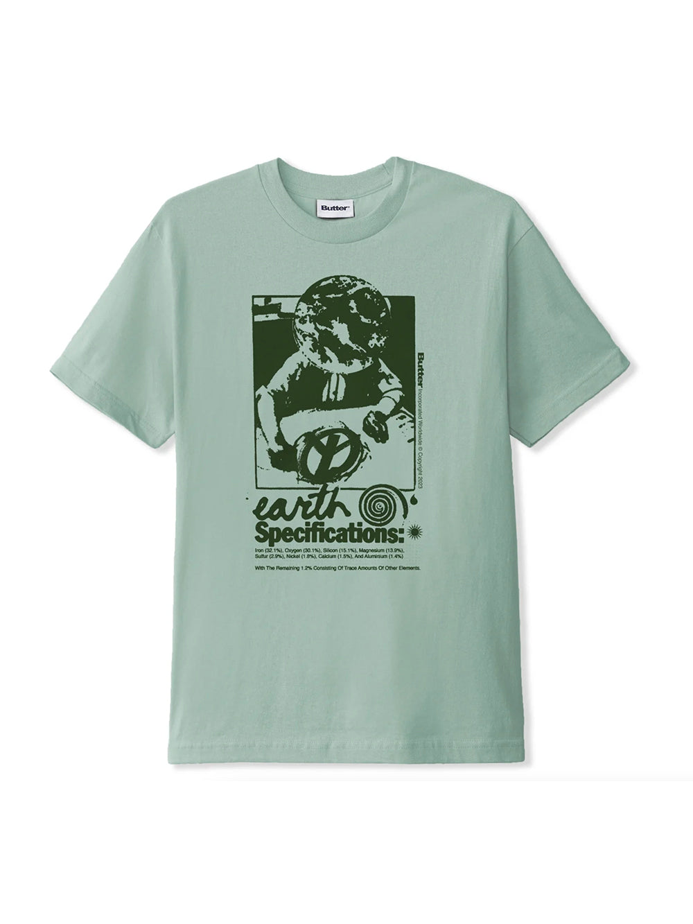 Butter Earth Spec Tee - Ice