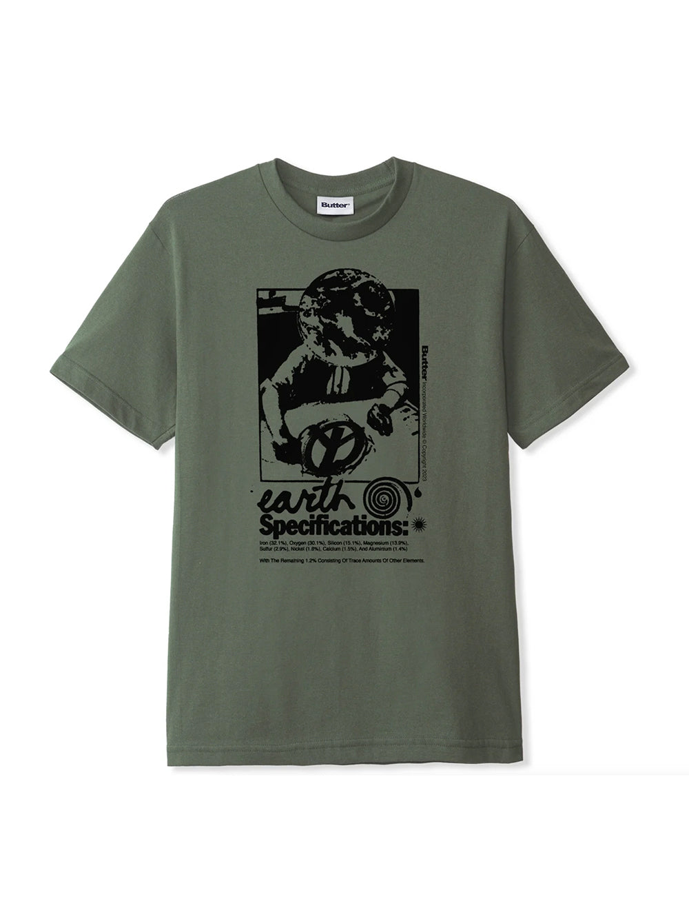 Butter Earth Spec Tee - Army