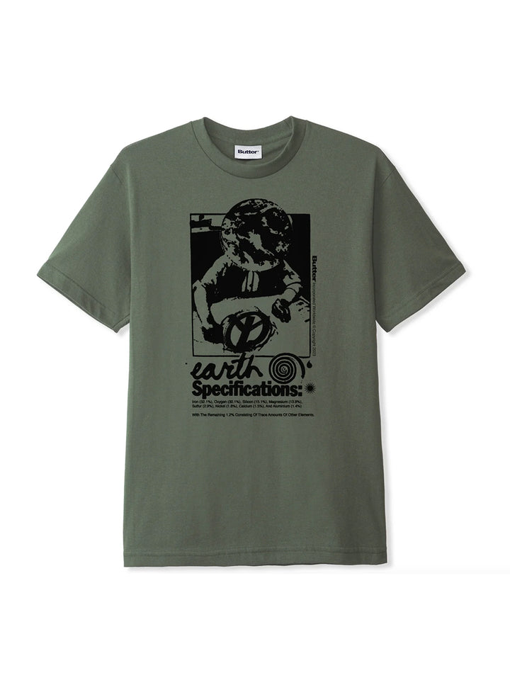Butter Earth Spec Tee - Army