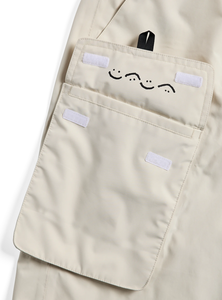 2027 Burton 2L Baggy Cargo Pant by Zeb - Lunar Sand