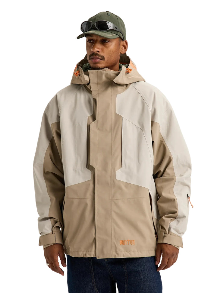 2027 Burton 50/50 Ronin 2000's Jacket - Nomadic Gray / Chinchilla Grey