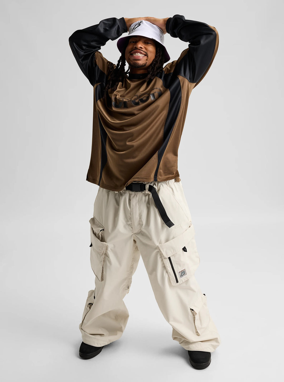 2027 Burton 2L Baggy Cargo Pant by Zeb - Lunar Sand