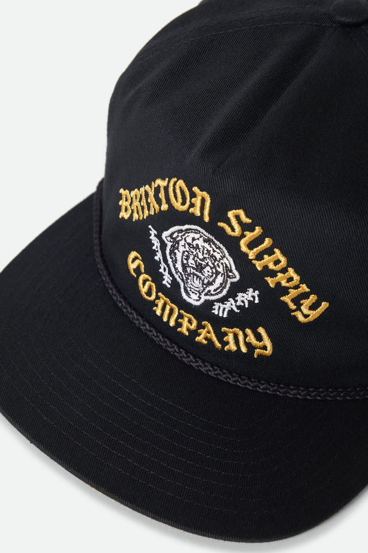 Brixton Morado Snapback - Black