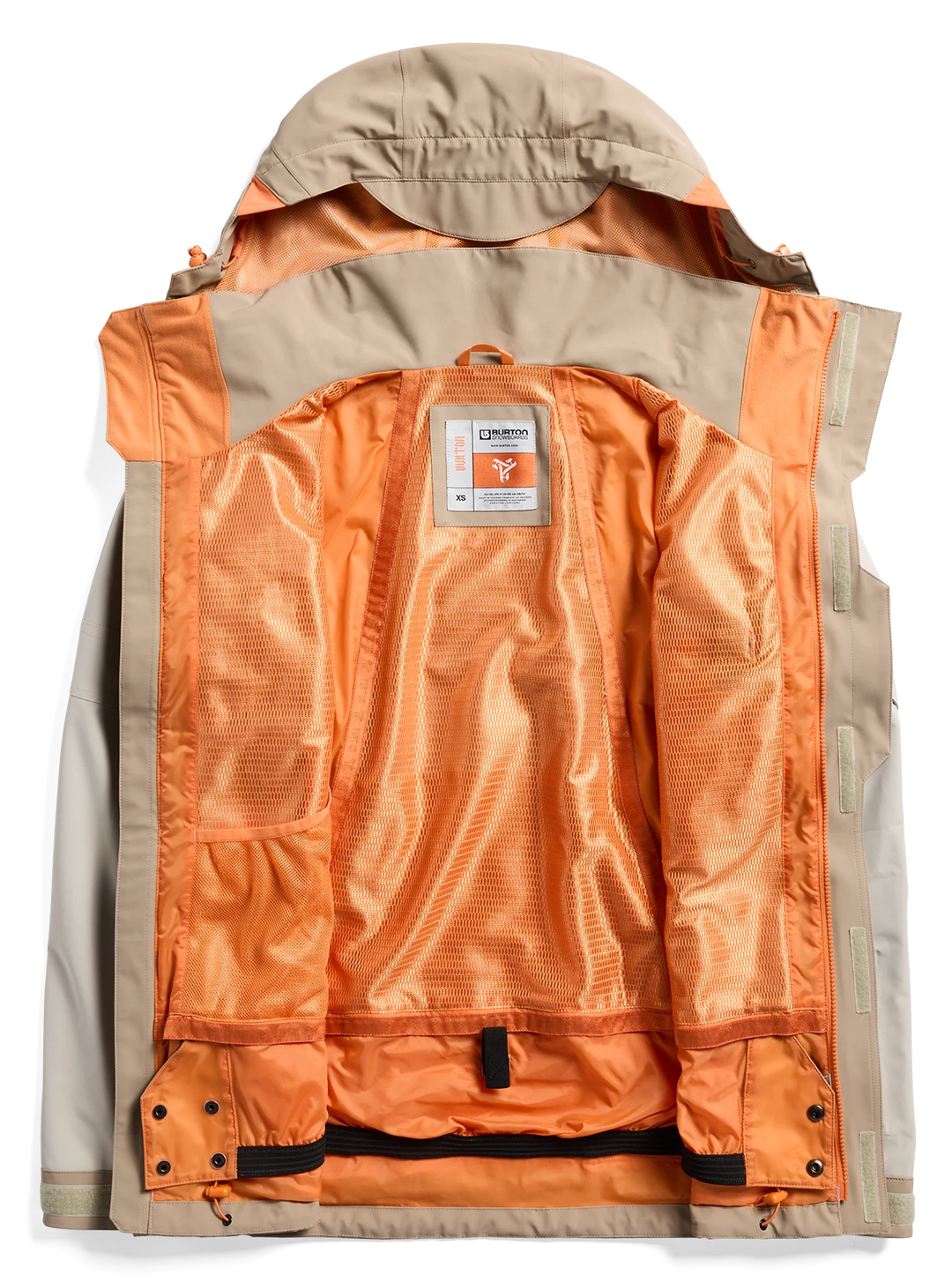 2027 Burton 50/50 Ronin 2000's Jacket - Nomadic Gray / Chinchilla Grey