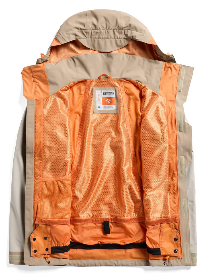 2027 Burton 50/50 Ronin 2000's Jacket - Nomadic Gray / Chinchilla Grey