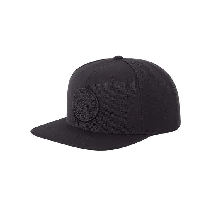 Brixton Oath III Snapback - Black / Black