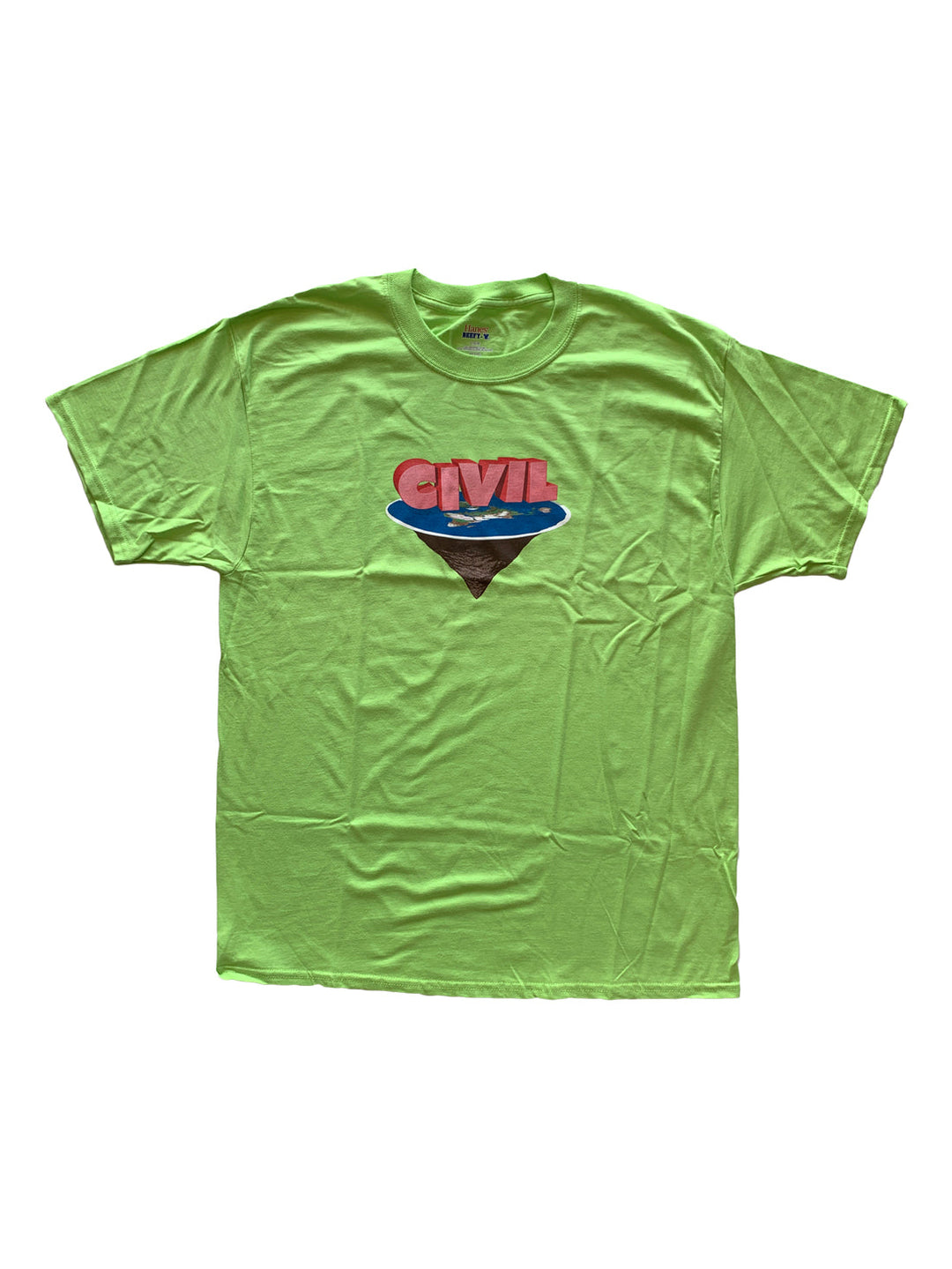 Civil Flat Earth Tee