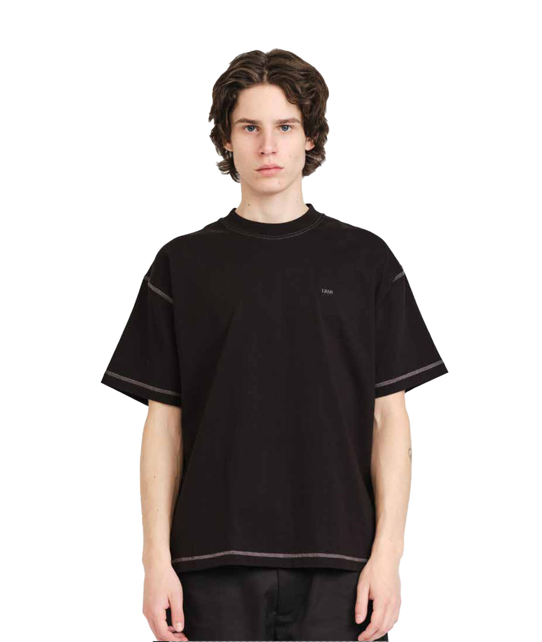 Last Resort LRAB Flatlock SS Tee - Black