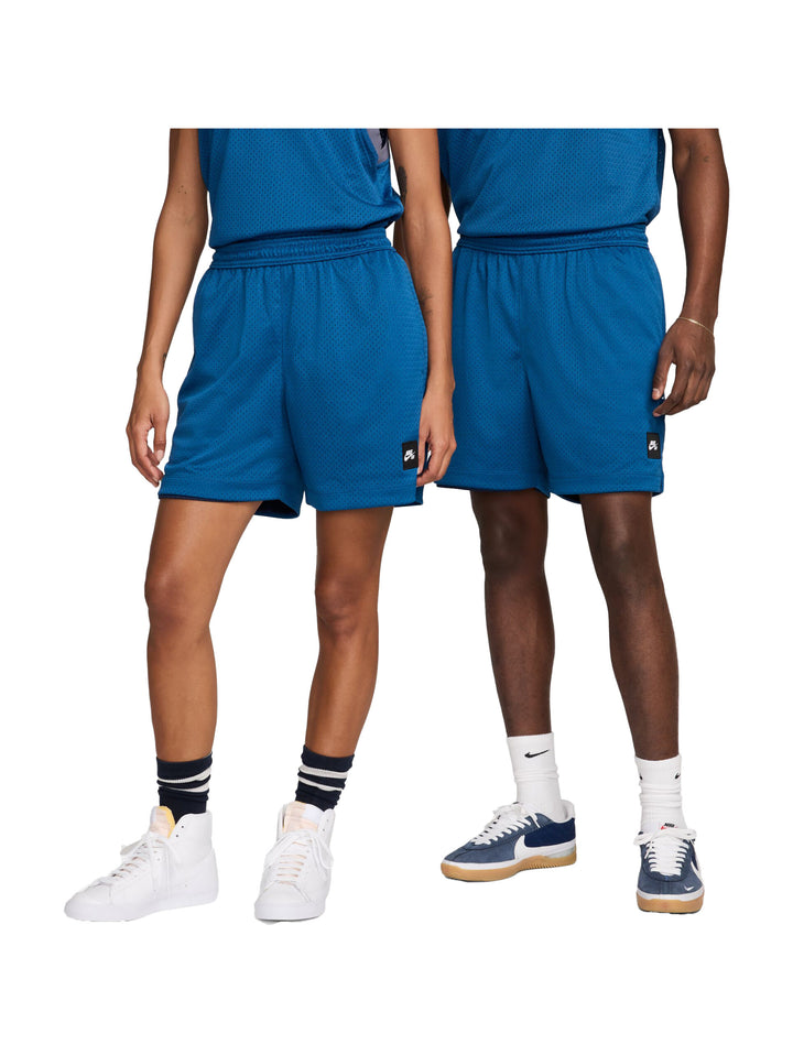Nike SB Reversible Basketball Short - Midnight Navy / Court Blue