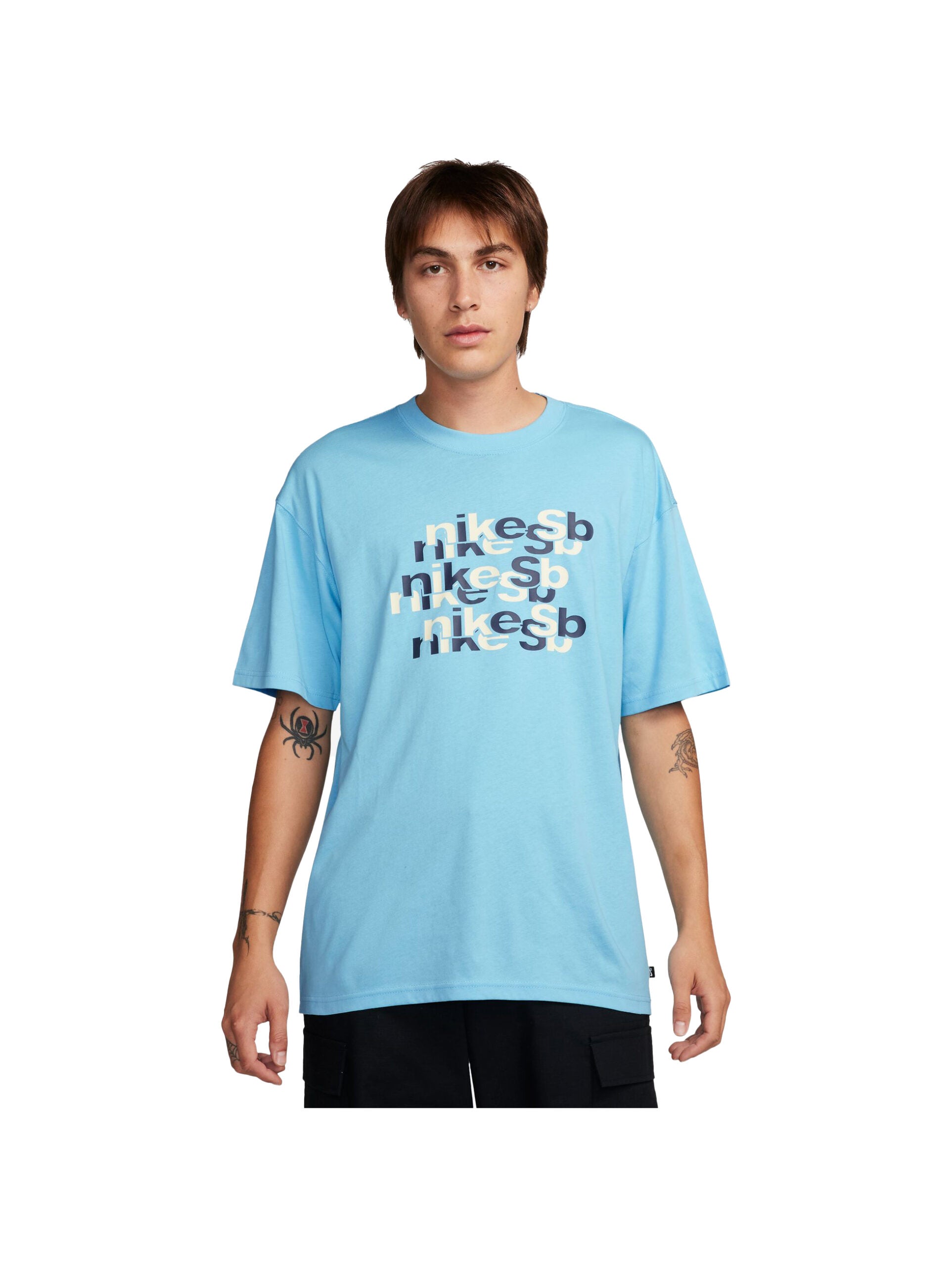 nike repeat t shirt blue