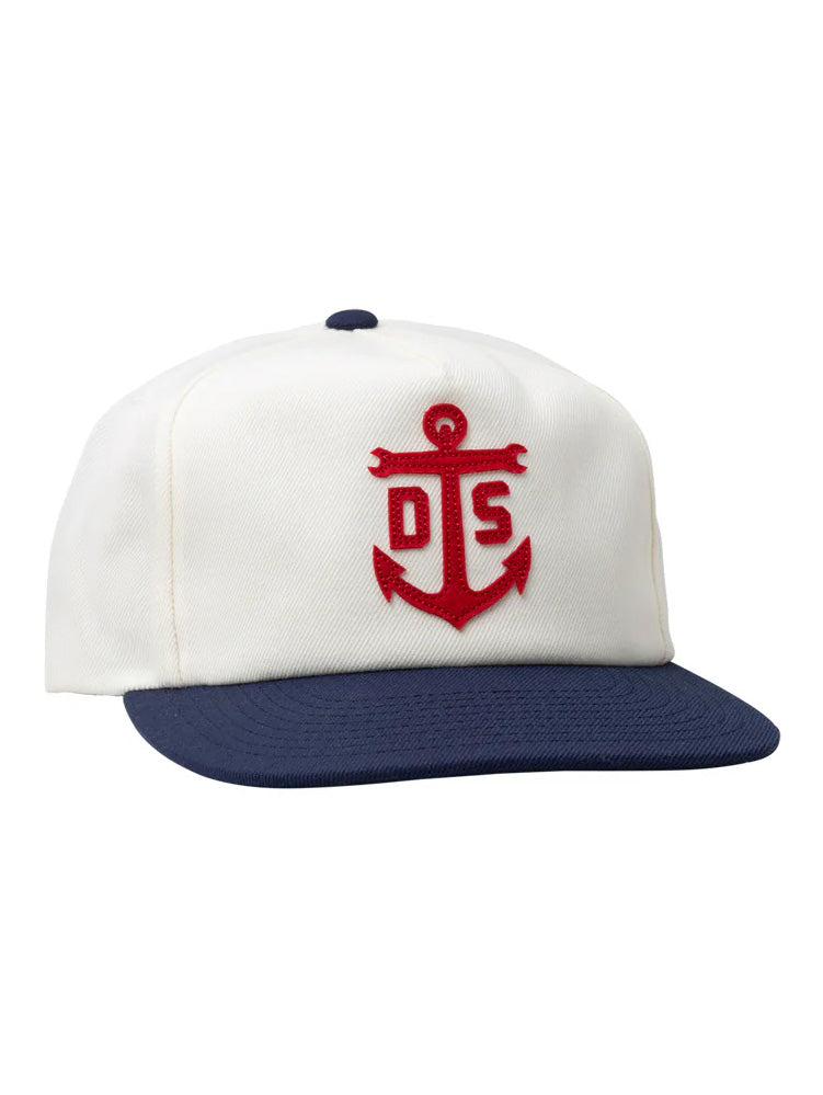 Dark Seas Gisler Hat - White / Navy