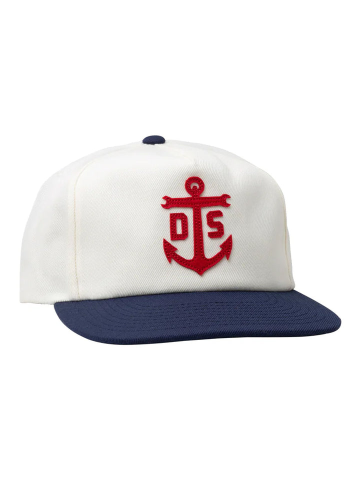Dark Seas Gisler Hat - White / Navy