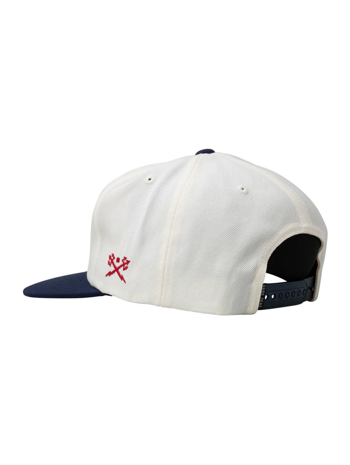 Dark Seas Gisler Hat - White / Navy