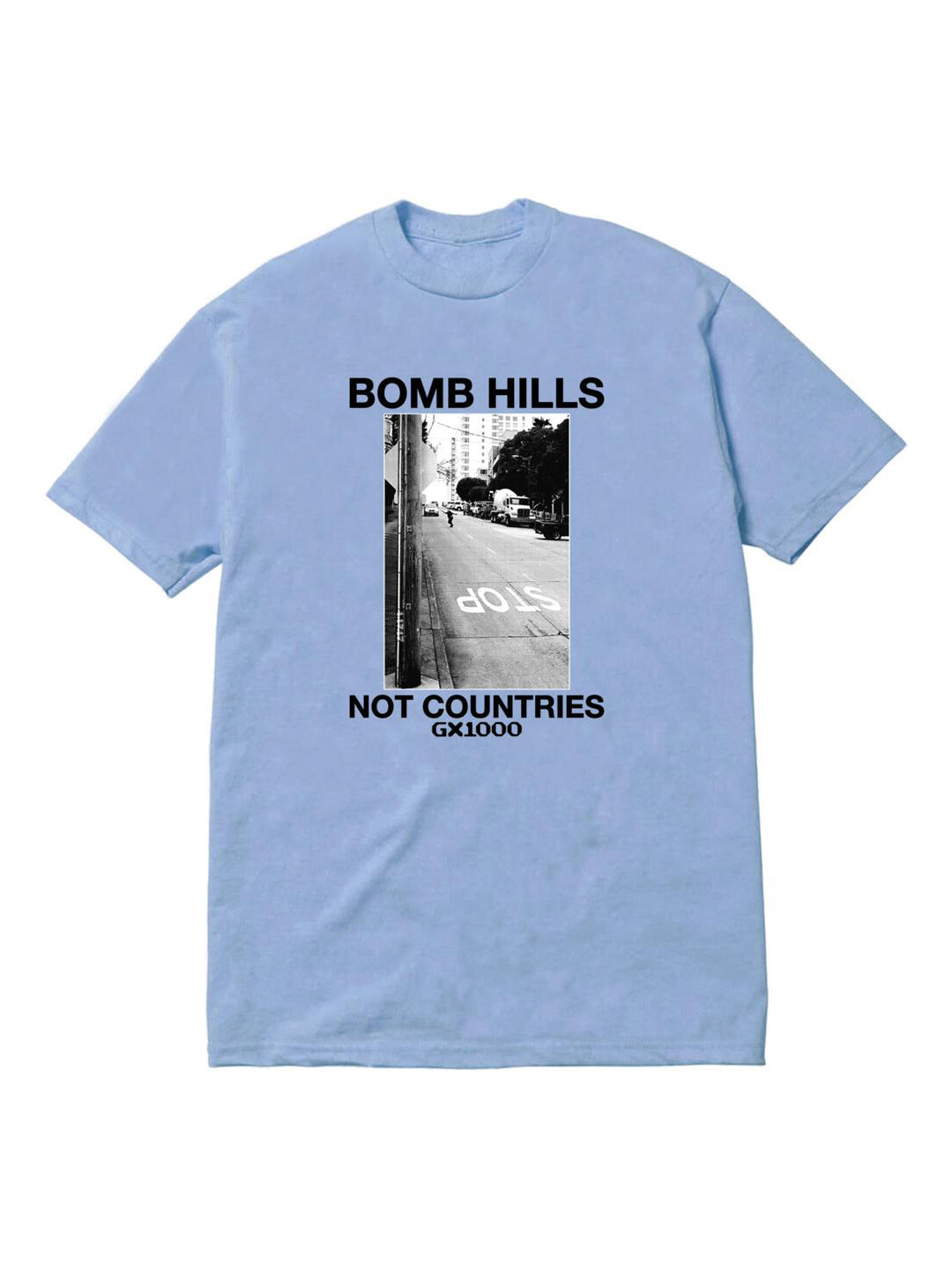 GX1000 Bomb Hills Tee - Powder Blue