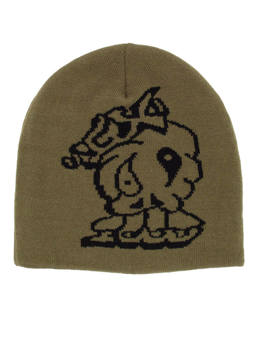 GX1000 Mind Over Matter Skull Cap - Olive