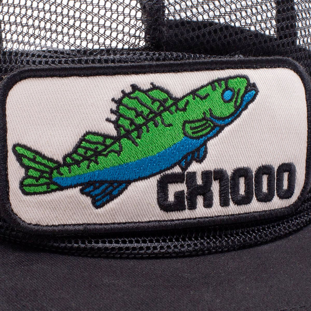 GX1000 Walleye Hat - Black