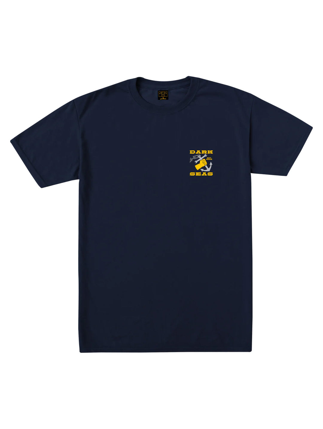 Dark Seas Handyman Wicking Tee - Navy