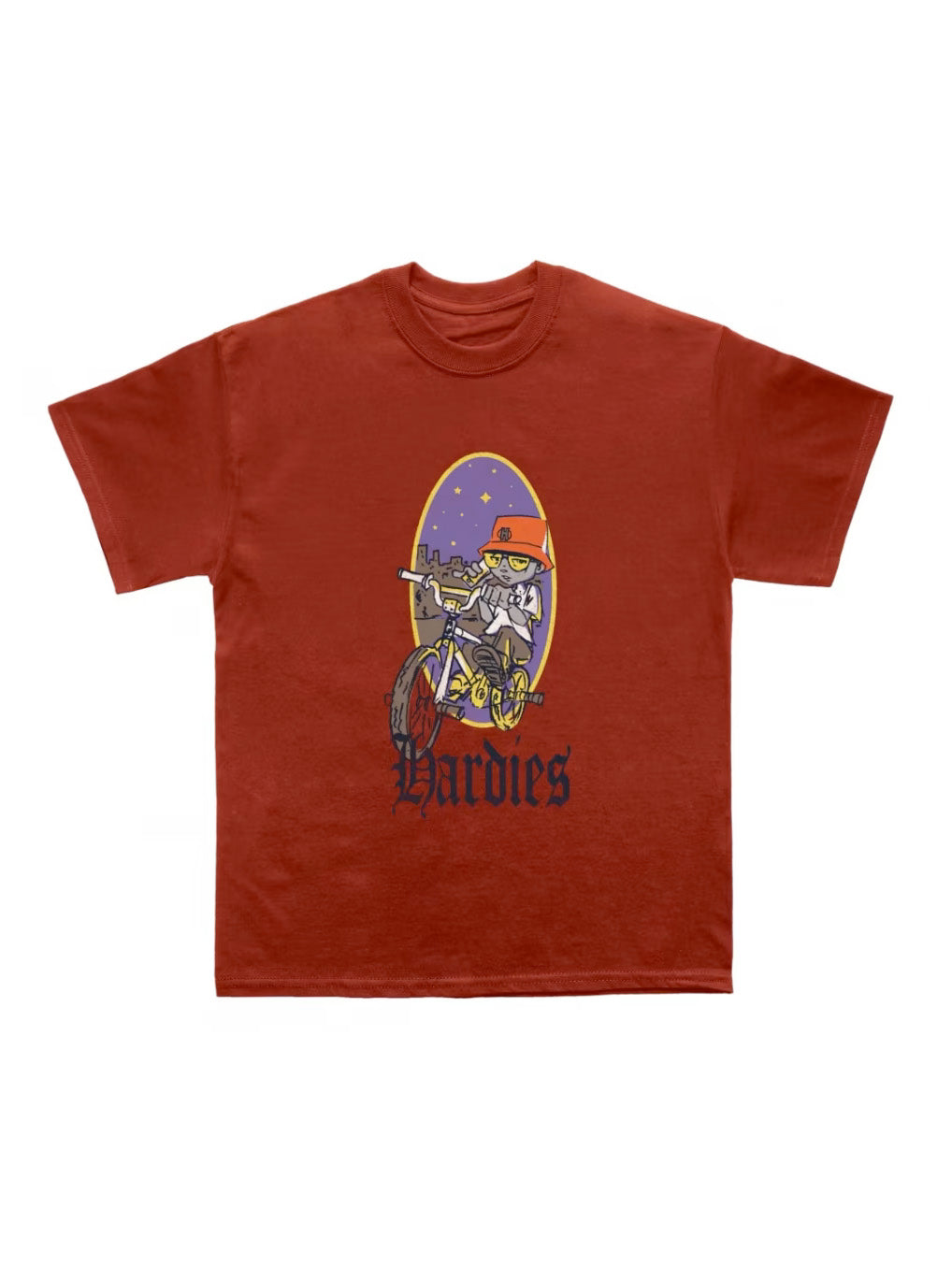 Hardies Plug Tee - Red