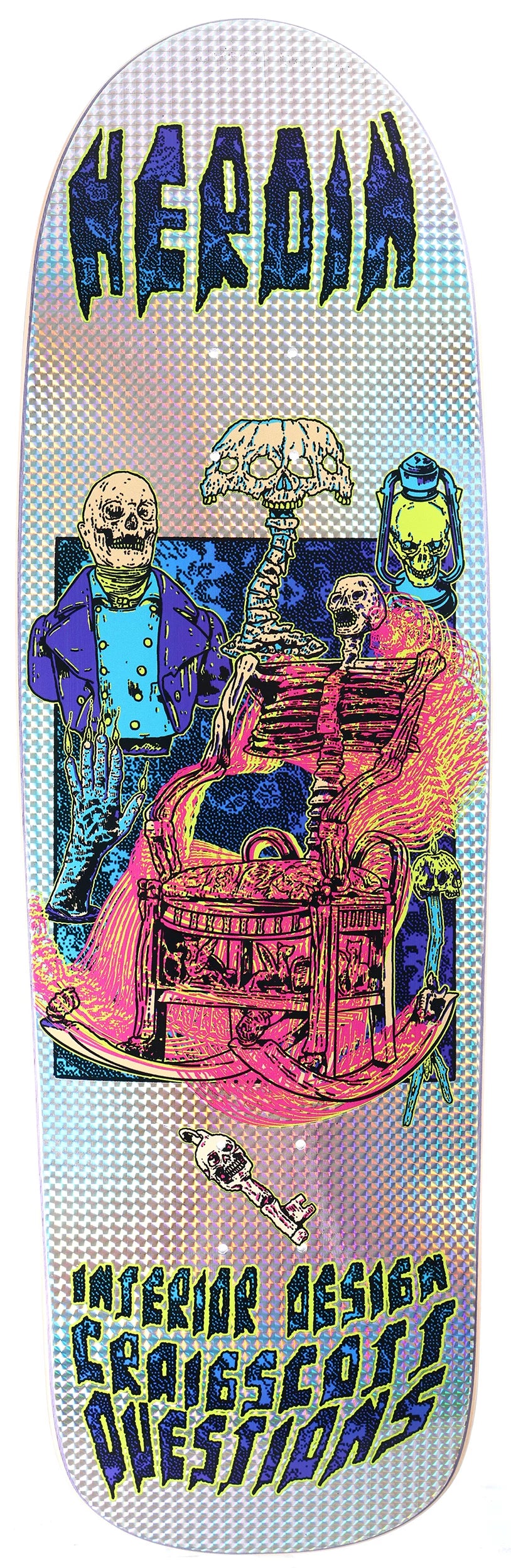 Heroin Questions Hellscape Deck - 10 x 32