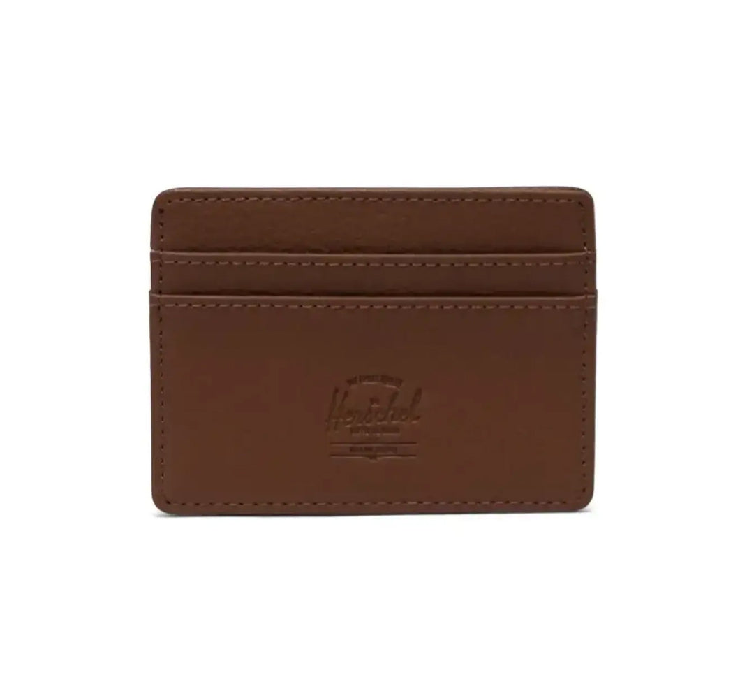 Herschel Charlie Cardholder - Vegan Leather Saddle