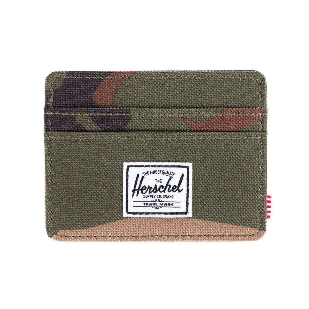 Herschel Charlie Cardholder - Woodland Camo