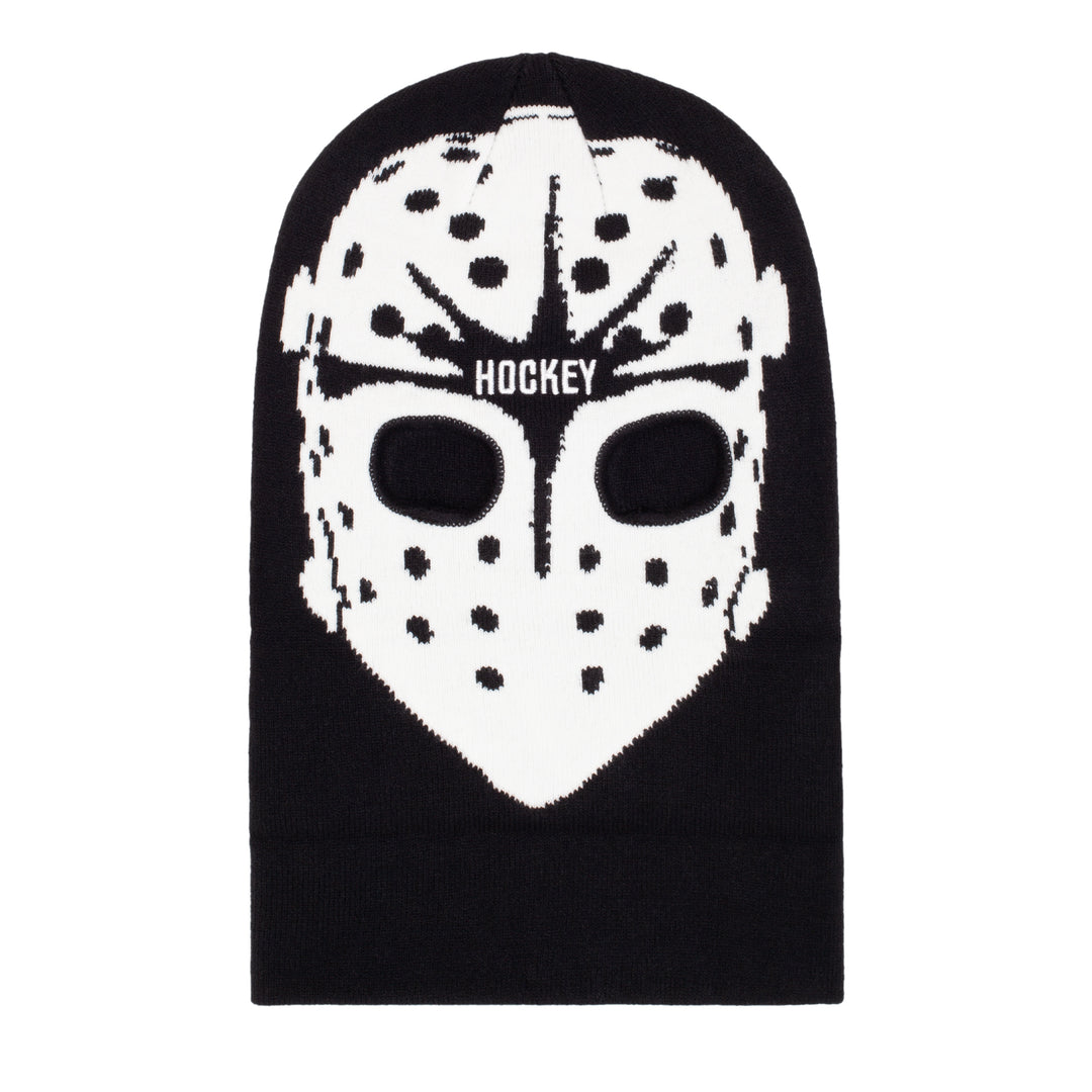 Hockey Ski Mask Beanie - Black