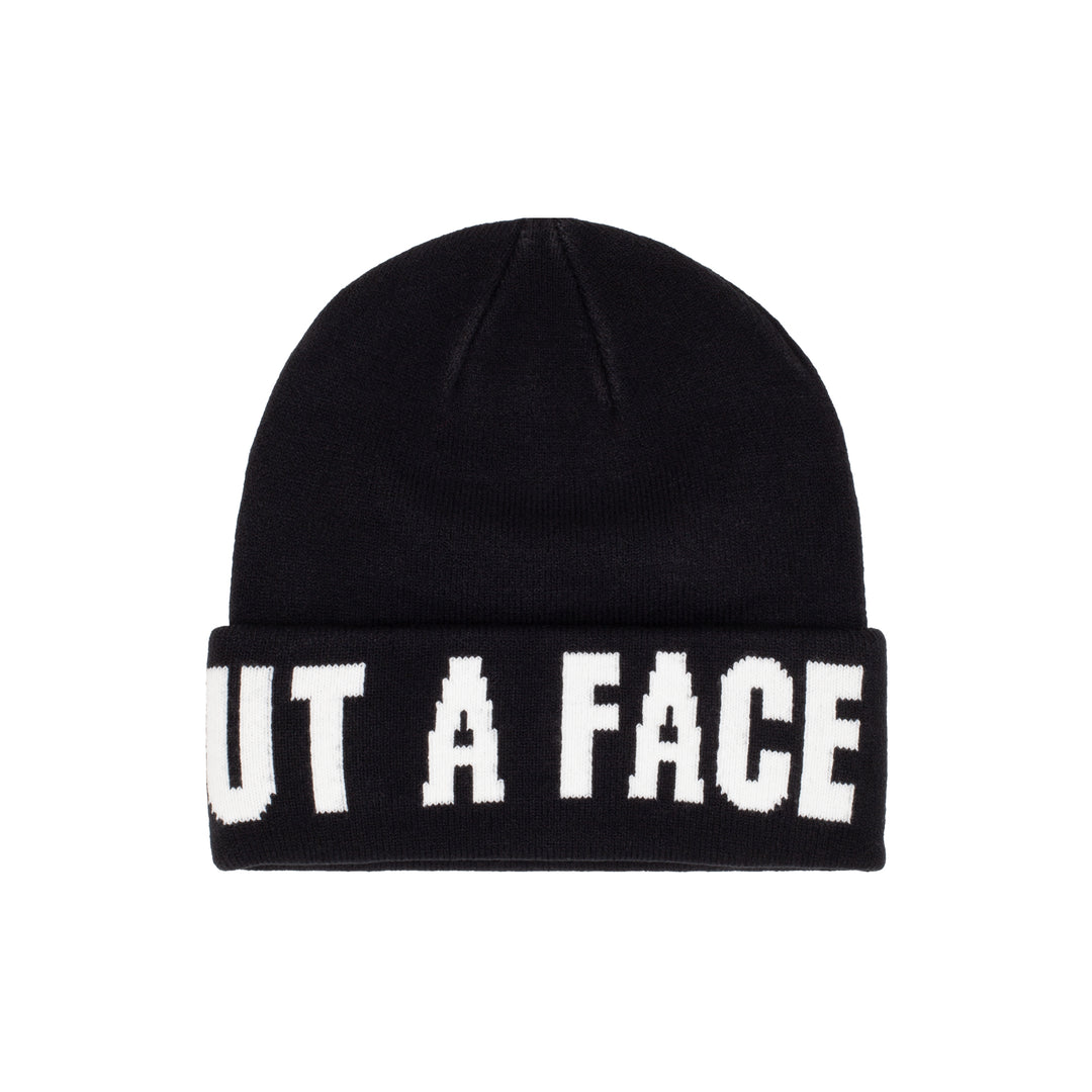 Hockey Ski Mask Beanie - Black