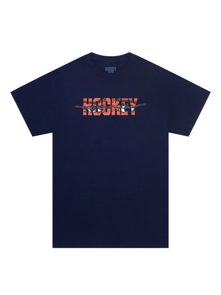 Hockey Win It All Tee - Navy