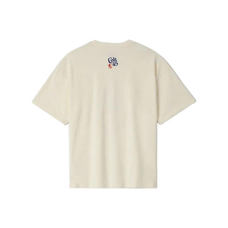 Brixton Colt 45 Forty oz Oversized Tee - Natural