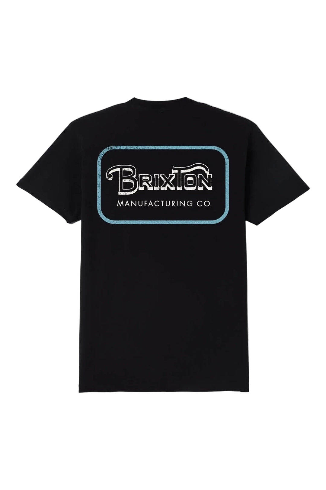 Brixton Grade S/S Standard T-Shirt - Black / OW / Retro Blue