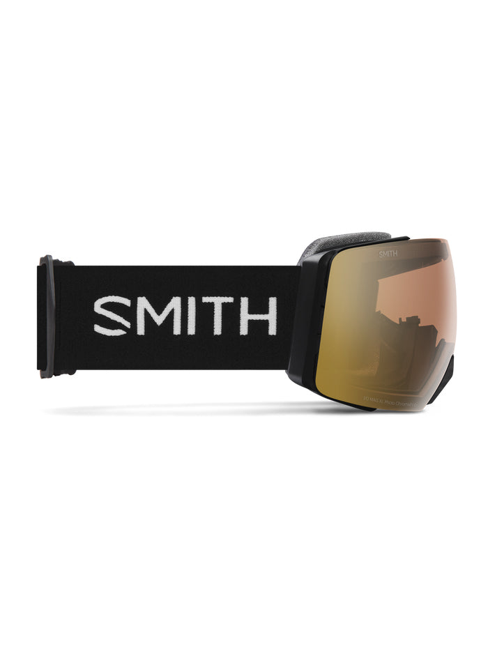 2026 Smith IO Mag XL Goggles - Black / Gold Mirror
