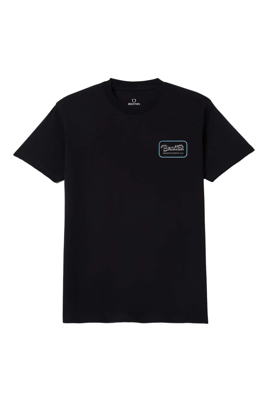 Brixton Grade S/S Standard T-Shirt - Black / OW / Retro Blue