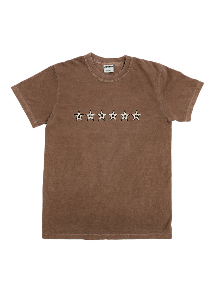 Jenkem 6 Star Tee - Brown