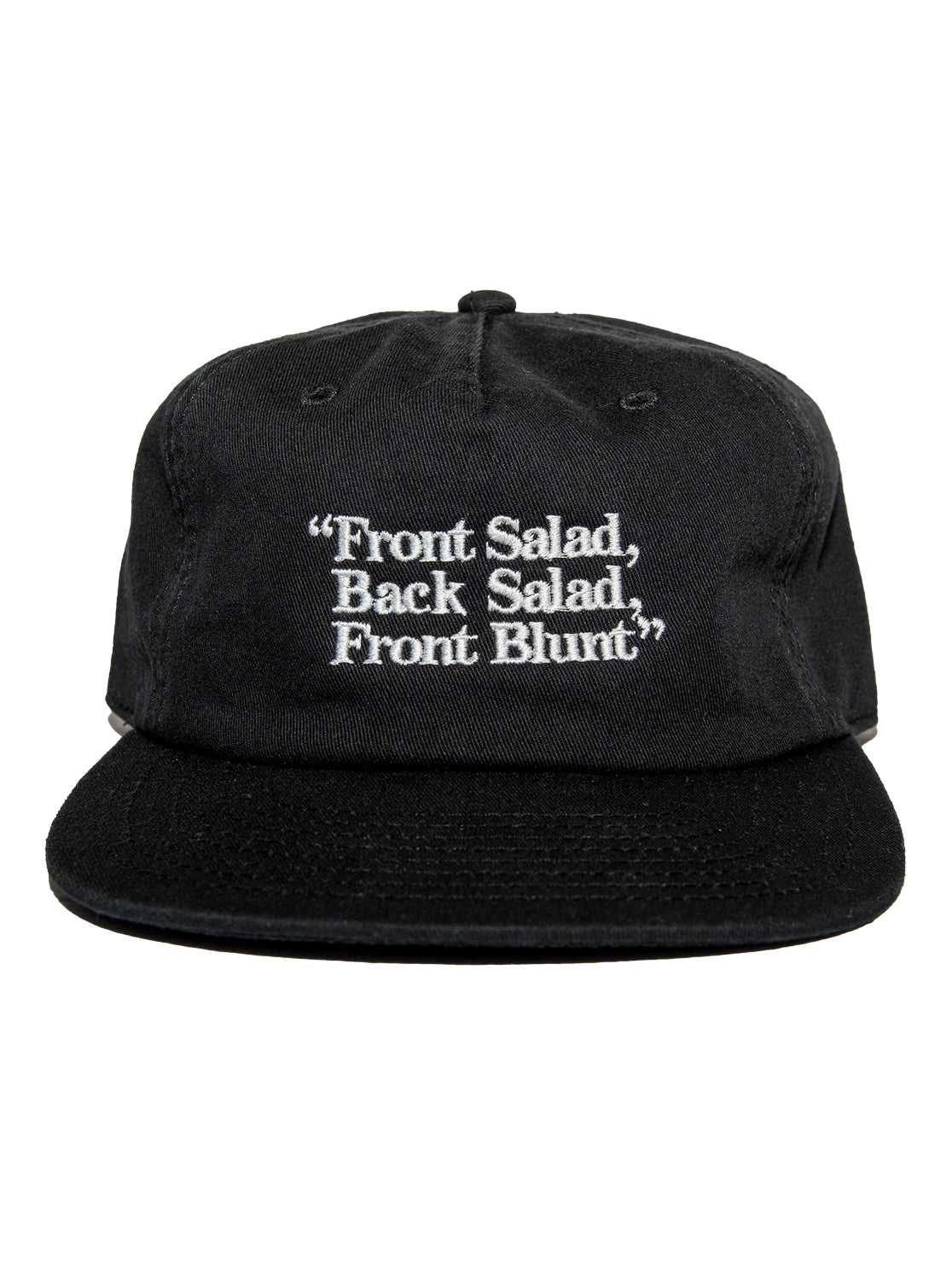Jenkem Front Blunt Hat - Black – Civil