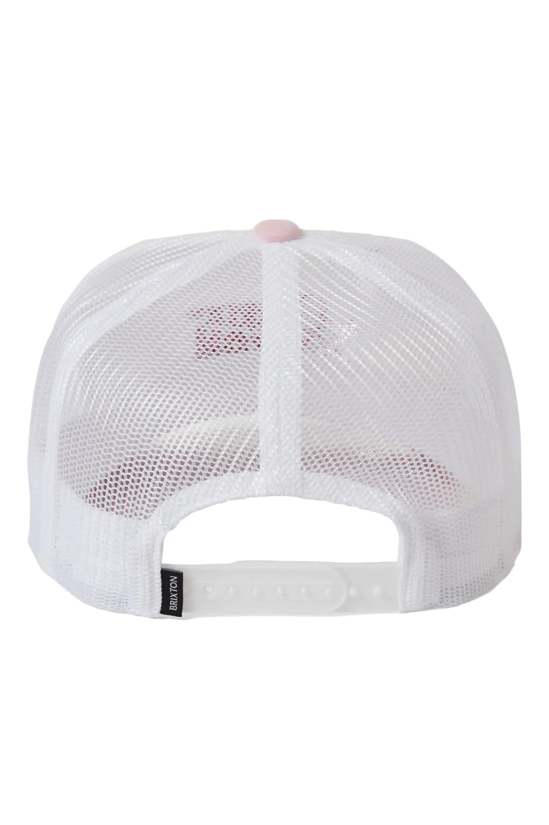 Brixton Cherry NP Trucker Hat - White / Pink