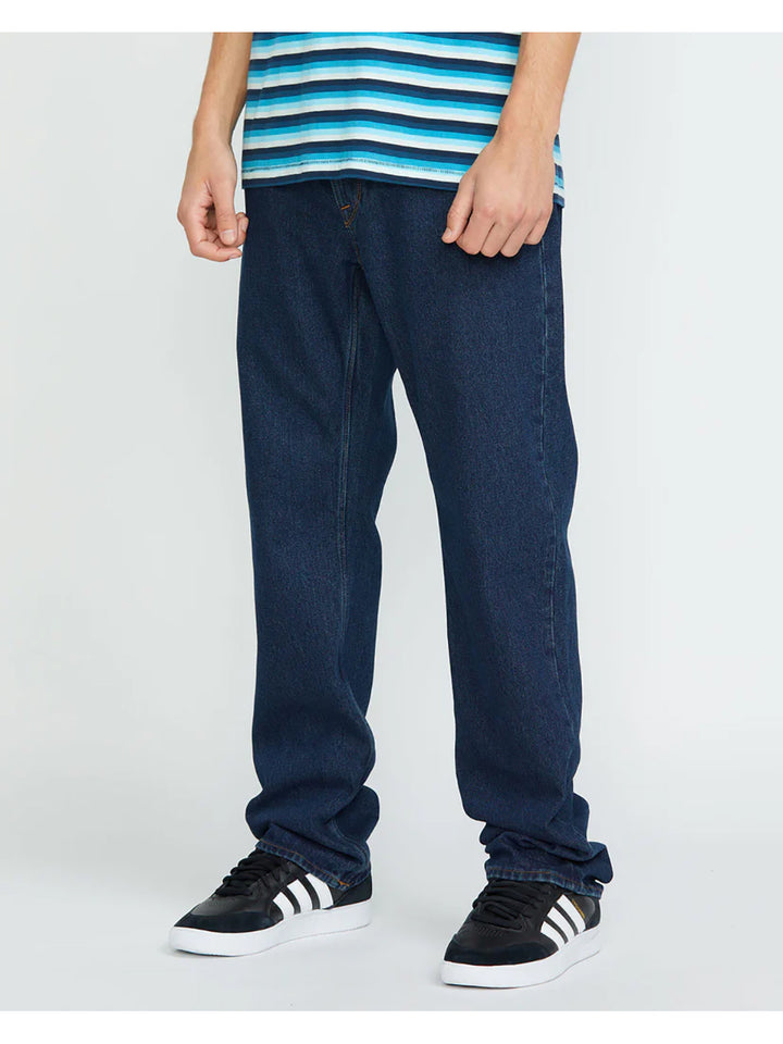 Volcom Kinkade Regular Fit Denim Jeans - Blue Relic