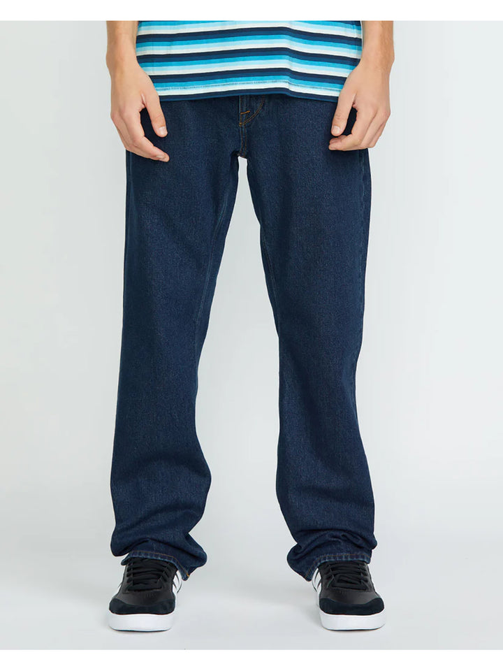 Volcom Kinkade Regular Fit Denim Jeans - Blue Relic