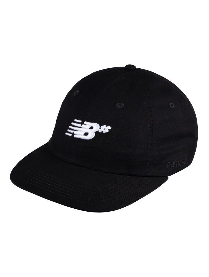 New Balance 6 Panel Numeric Hat - Black