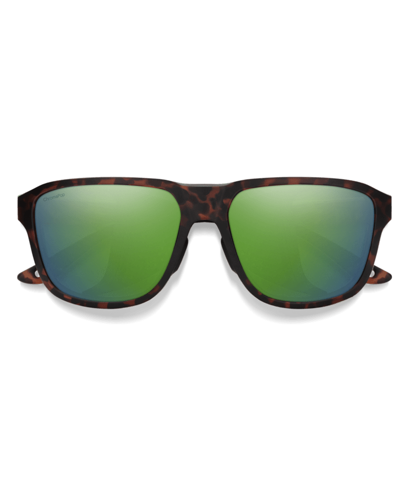 Smith Embark - Matte Tortoise / Chromapop Polarized Green Mirror