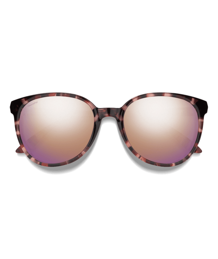 Smith Cheetah - Rose Tortoise / Chromapop Polarized Rose Gold Mirror