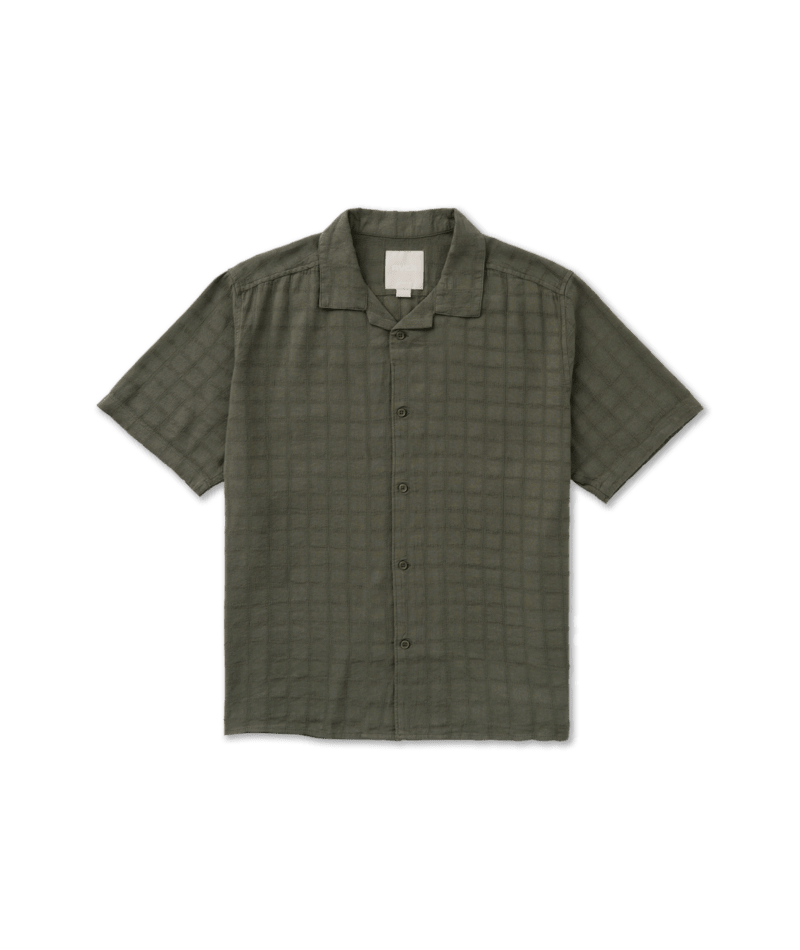RVCA Vacancy SS Shirt - Sage Leaf