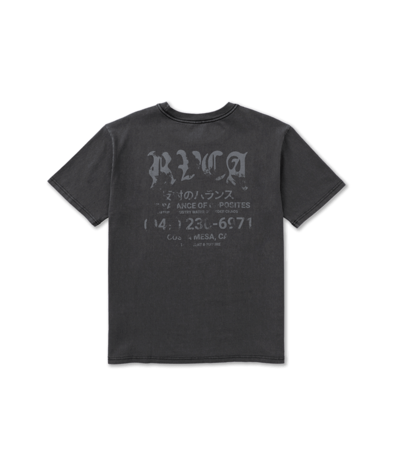 RVCA Big Press SS Tee - Black