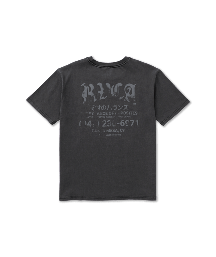 RVCA Big Press SS Tee - Black