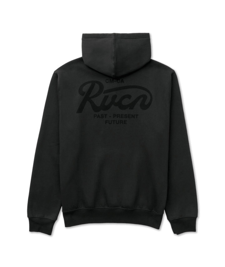 RVCA Standard Script Hoodie - Pirate Black