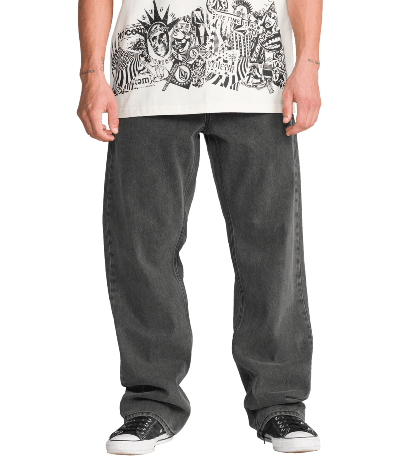 Volcom Pipe Dream Denim - Charcoal / Black