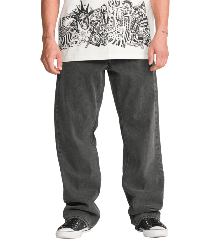 Volcom Pipe Dream Denim - Charcoal / Black